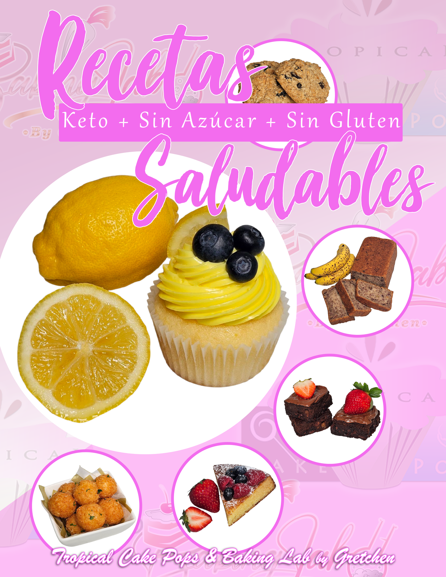 Recetas Saludables - Keto - Sin Azúcar - Sin Glúten (Versión Digital)