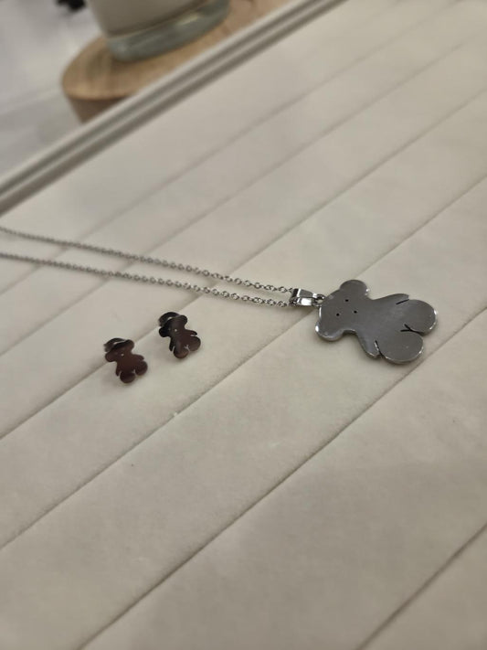 Set Ositos - Plata
